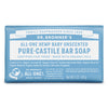 Dr. Bronner's Magic Soap Baby-Unscented Bar Soap 140 g