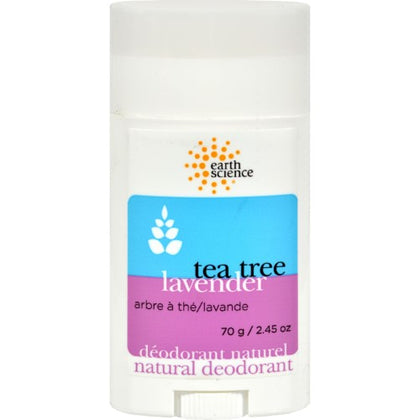 Earth Science Tea Tree Natural Deodorant 70 g