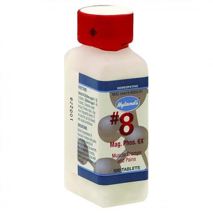 Hyland's Standard Homeopathic Magnesia Phosphorica 6X Cell Salts 500 tabs
