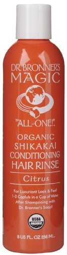 Dr. Bronner's Magic Soap Citrus Hair Conditioning Rinse 236 ml