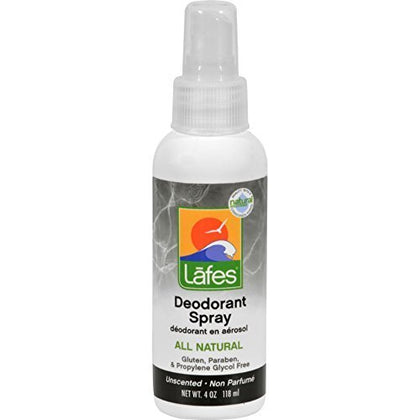 Lafe's Body Care Natural Crystal Deodorant Spray 4 oz