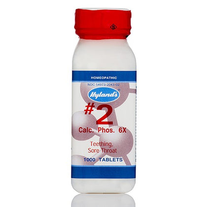 Hyland's Standard Homeopathic Calcarea Phosphorica 6x Cell Salts 1000 tabs