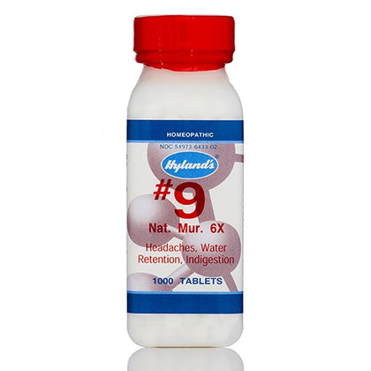 Hyland's Standard Homeopathic Naturm Muriaticum 6X Cell Salts 1000 tabs