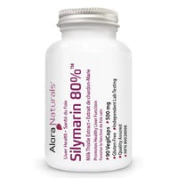 Alora Naturals Silymarin 80% (Milk Thistle) 515 mg 90 Caps