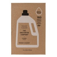 The Unscented Laundry Detergent Refill Box Uns. 4 L