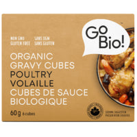 Sale Org Poultry Gravy Cubes 60g