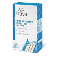 Utiva Urinary Tract Infection Test Strip 3 strips