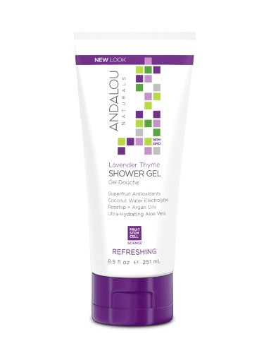 Andalou Naturals Lavnder Thyme Refreshing Shower Gel 251ml