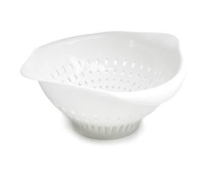 Preserve by Recycline Colander - large white 3.5 qt