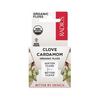 Radius Floss, USDA Organic Vanilla Mint 6 x 55 yd