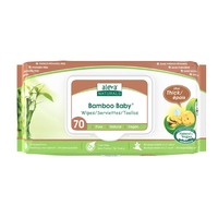 Aleva Naturals Bamboo Baby Ultra Thick Wipes 70pk