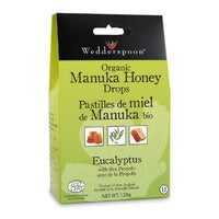 Wedderspoon Org Manuka Honey Drops Eucalyptus 120g