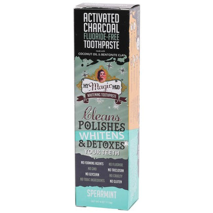 My Magic Mud Charcoal Toothpaste Spearmint 4oz