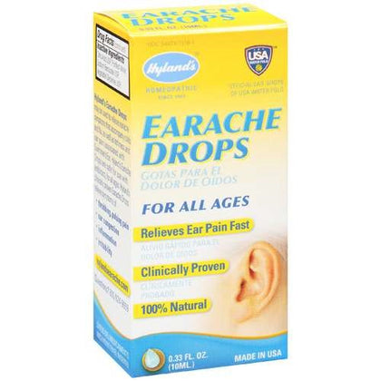 Hyland's Standard Homeopathic Earache Drops - Adult 0.33 oz