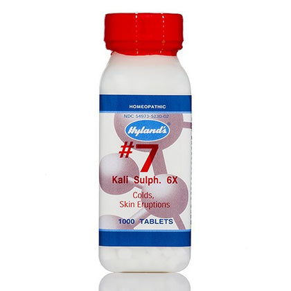Hyland's Standard Homeopathic Kali Sulphuricum 6X Cell Salts 1000 tabs