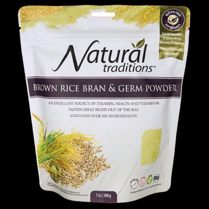 Natural Traditions Rice Bran & Germ Solubles 200g