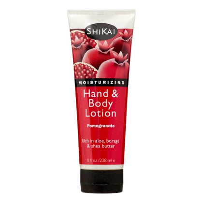 Shikai Hand & Body Lotions Pomegranate 8 oz