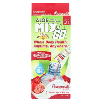 Sale Aloe Mix n'Go Pomgranate 5pk