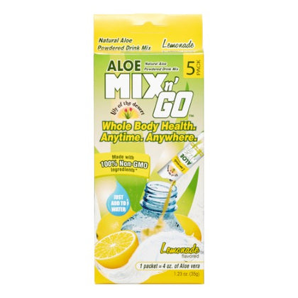 Sale Aloe Mix n'Go Lemonade 5pk
