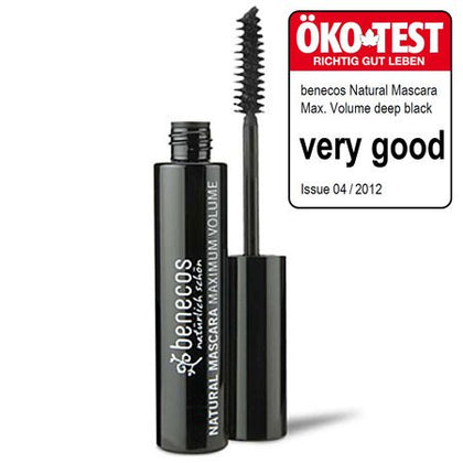 Benecos by True Natural Mascara Maximum Volume, deep black 8ml