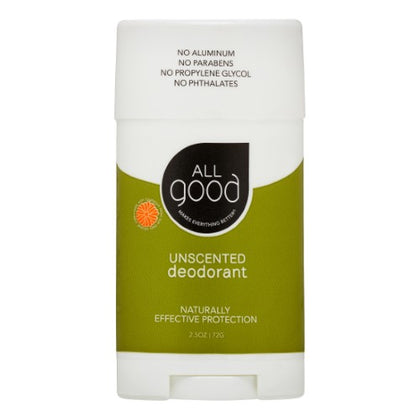 All Good Unscented Deodorant 72 g