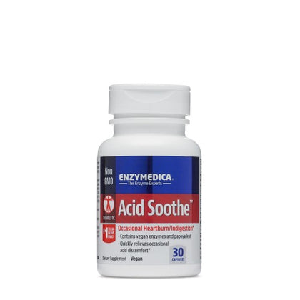 Enzymedica Acid Soothe, 30cap