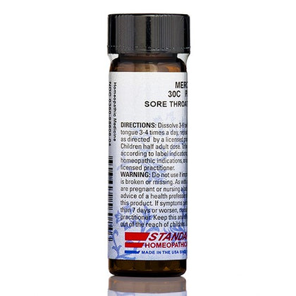 Hyland's Standard Homeopathic Mercurius Viv. 30c-160 pellets