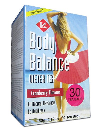 Uncle Lee's Tea Body Balance Cranberry Dieter Tea 30 bags