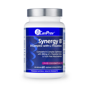 CanPrev Synergy Vitamin B Complex with L-Theanine 60 vegicaps