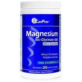 CanPrev Magnesium Bis-Glycinate 400 Powder 240g