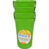 Preserve by Recycline Everyday Cups - Apple Green 4ct 16 oz Cups