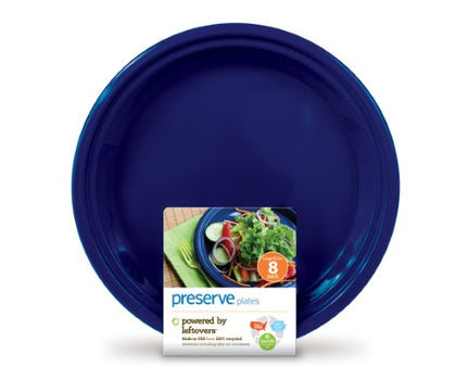 Preserve by Recycline Everyday Plates - Midnight Blue 4ct 9.5