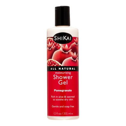 Shikai Shower Gel- Pomegranate 12 oz