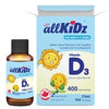 Allkidz Naturals Vitamin D3 25mL