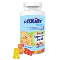 Allkidz Naturals Multi Gummy Bears 110ct