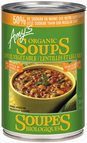 Sale Org Low Sod Lentil Veg Soup 398ml