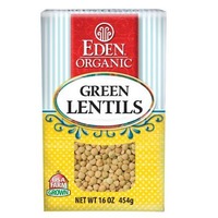 Sale Org Green Lentils 454g