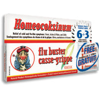 Homeocan Homeocoksinum Flu Buster Duo (6+3) 9x1g