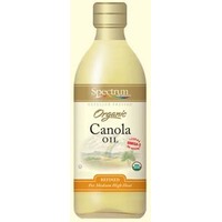 Spectrum Oils Organic Canola Oil Refined 375 ml