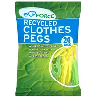 Sale Recycled Clothes Pegs 24pk