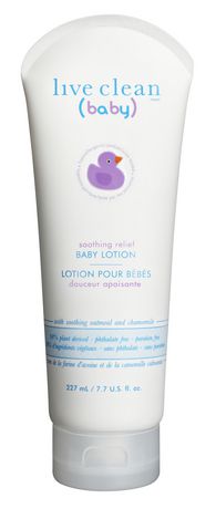 Live Clean Baby Soothng Oatmeal relief Lotion 227 ml