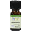 Aura Cacia Cinnamon Leaf, Certified Organic EO 7.4 ml