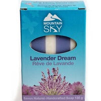 Mountain Sky Soaps Lavender Dream Bar Soap 135g