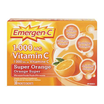 Emergen-C Emergen-C Super Orange 30 singles/box
