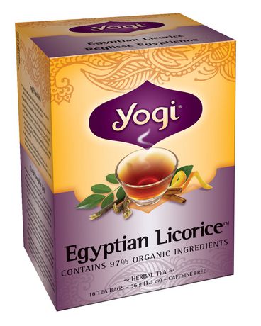 Yogi Organic Teas Egyptian Licorice 16 tea bags