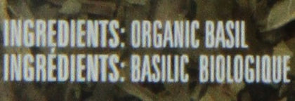 Sale Org Sweet Basil Leaf 15g