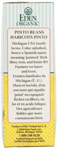 Sale Org Pinto Beans 454g