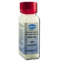Hyland's Standard Homeopathic Rhus Tox - 30X 250 tabs