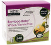 Aleva Naturals Bamboo Baby Wipes Value Pack 240ct
