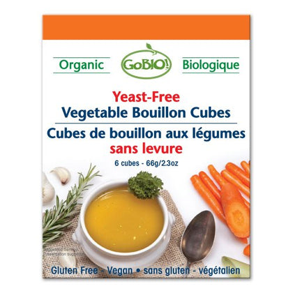 Sale Org Yeast Free Vegetable Cubes 66g